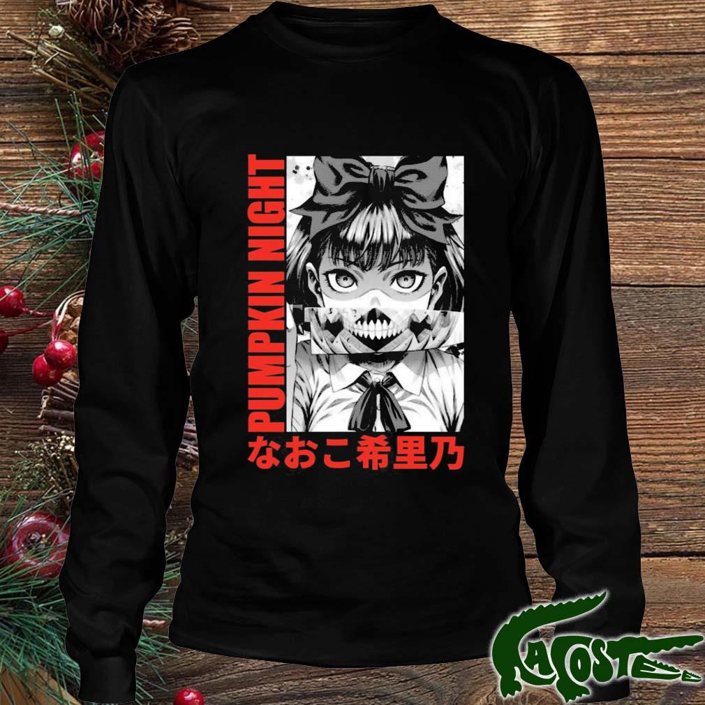 Gore Manga TShirt, Pumpkin Night Shirt, Violent Manga Tee, Naoko