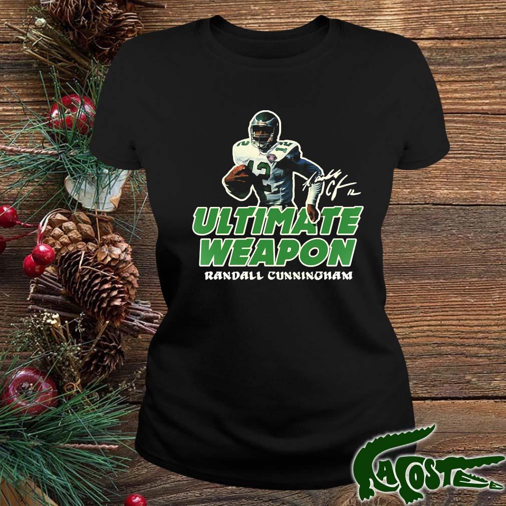 Randall Cunningham #12 Philadelphia Eagles football the Ultimate Weapon  funny T-shirt, hoodie, sweater, long sleeve and tank top