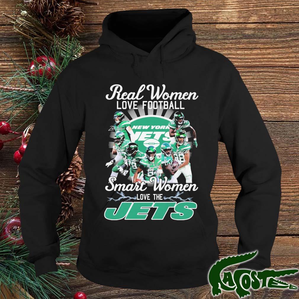 New York Jets team Real Women love football smart Women love the Jets  signatures shirt, hoodie, sweater, long sleeve and tank top