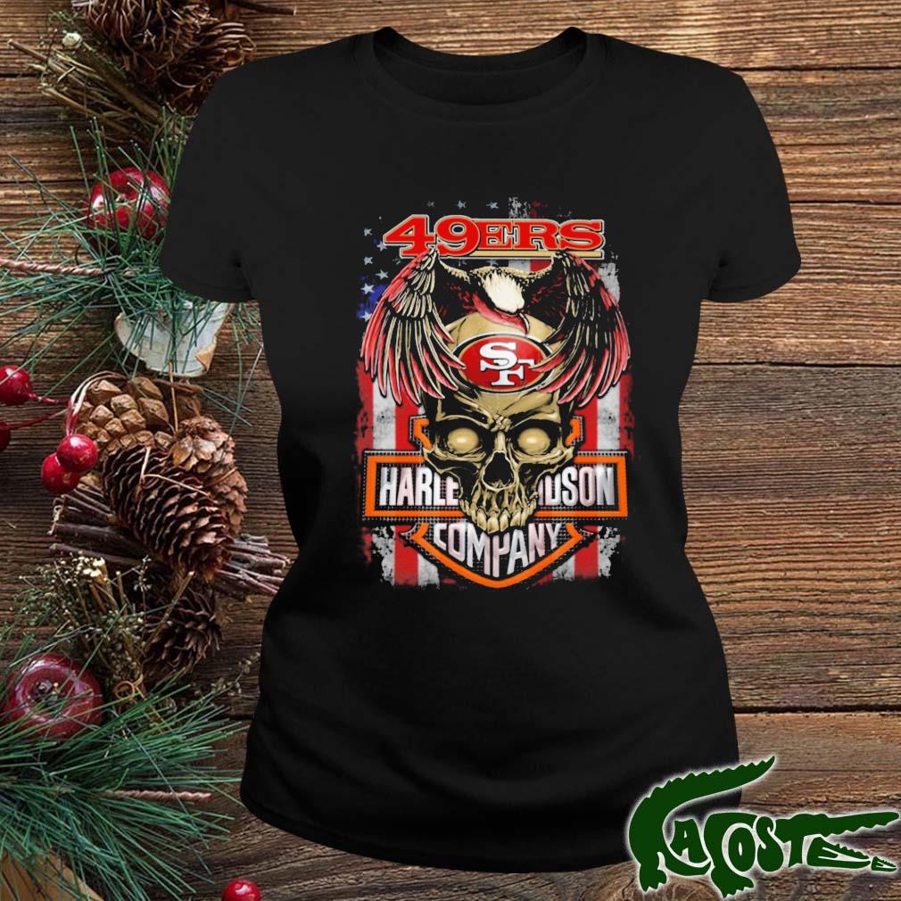 San Francisco 49ers Harley Davidson Skull shirt, hoodie, sweater, long  sleeve and tank top