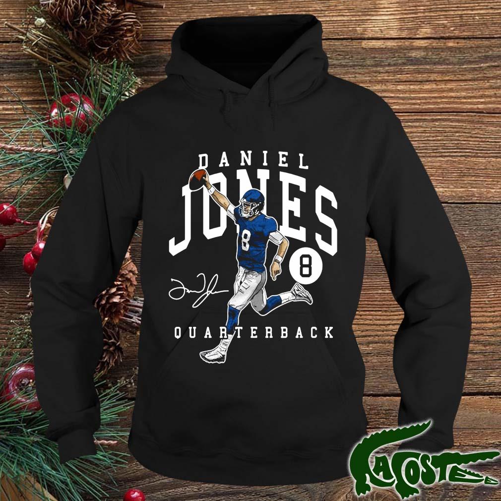 Daniel Jones 8 New York Giants football quarterback signature shirt,  hoodie, sweater, long sleeve and tank top