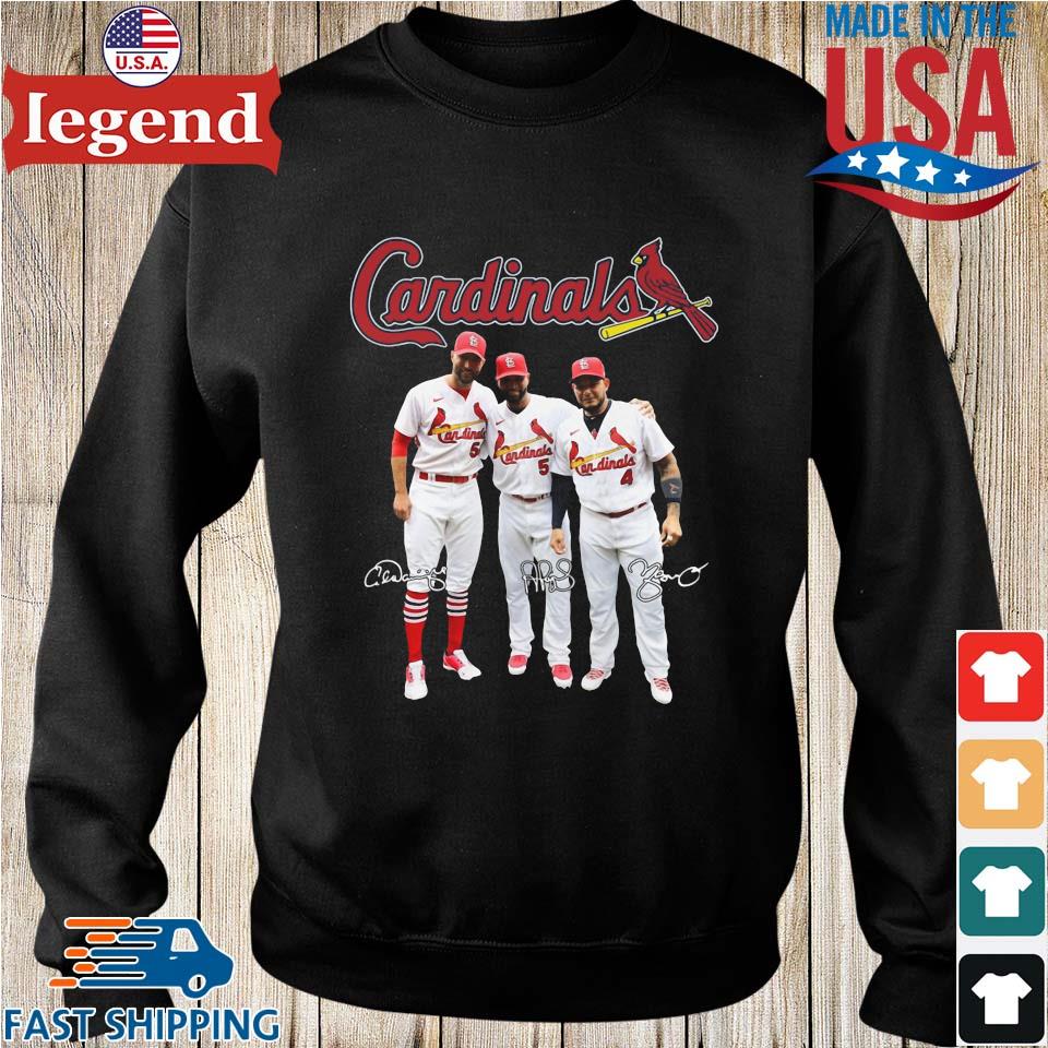 St Louis Cardinals Legends Molina Pujols And Wainwright 2022 Farewell Tour  Signatures Shirt, hoodie, sweater, long sleeve and tank top