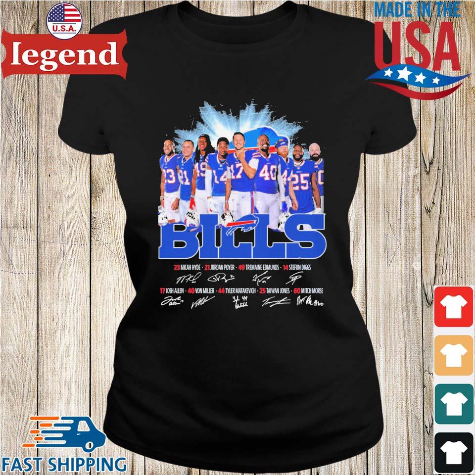 Poyer & Hyde - Buffalo Bills - Buffalo Bills hooded sweatshirt