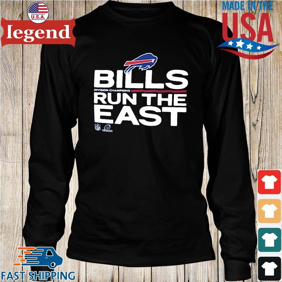 Buffalo Bills 2021 AFC East Division Champions Trophy Collection T-Shirt