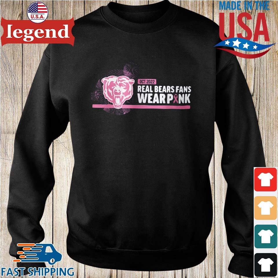 Official Chicago Bears I Wear Pink For Breast Cancer Awareness Shirt,  hoodie, tank top, sweater and long sleeve t-shirt