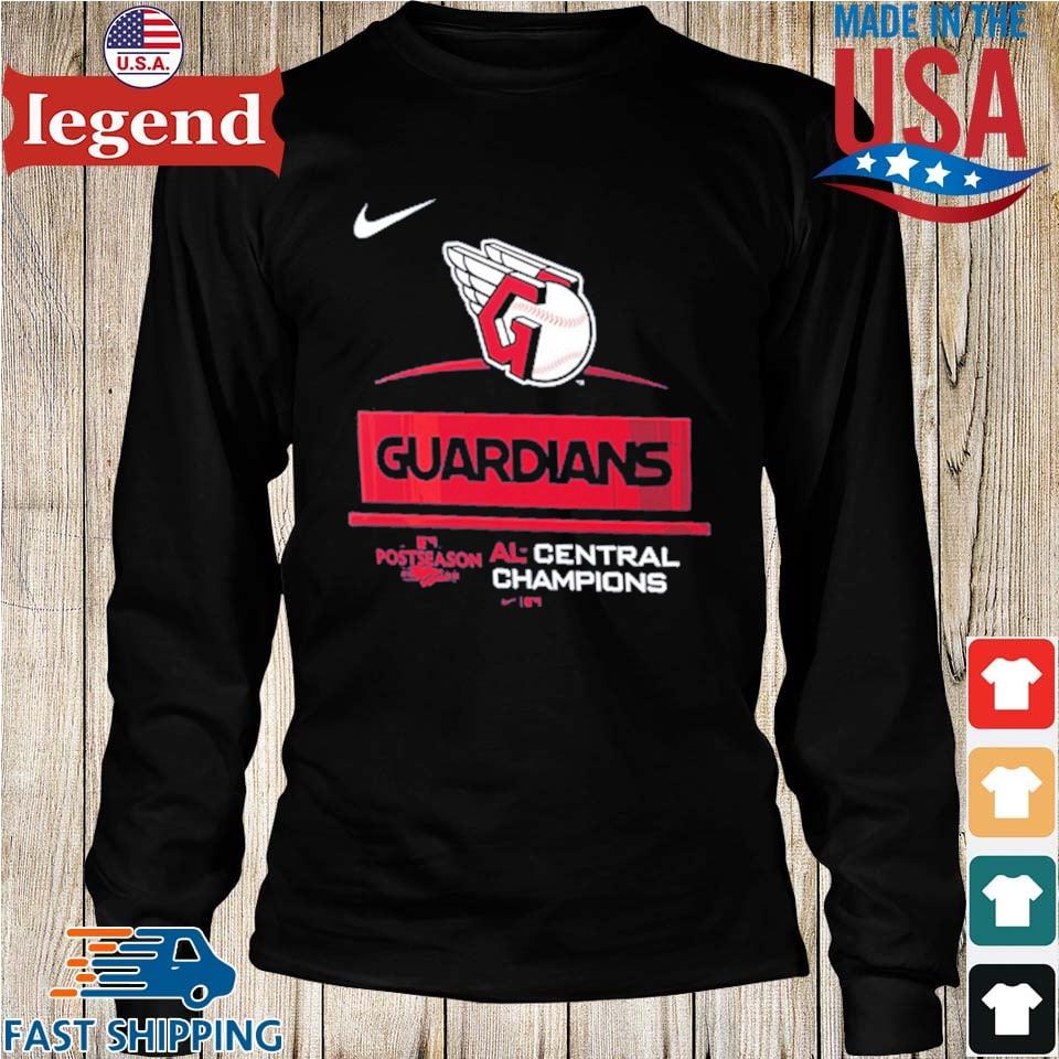 Cleveland Guardians 2022 Postseason Al Central Champions Shirt,Sweater,  Hoodie, And Long Sleeved, Ladies, Tank Top