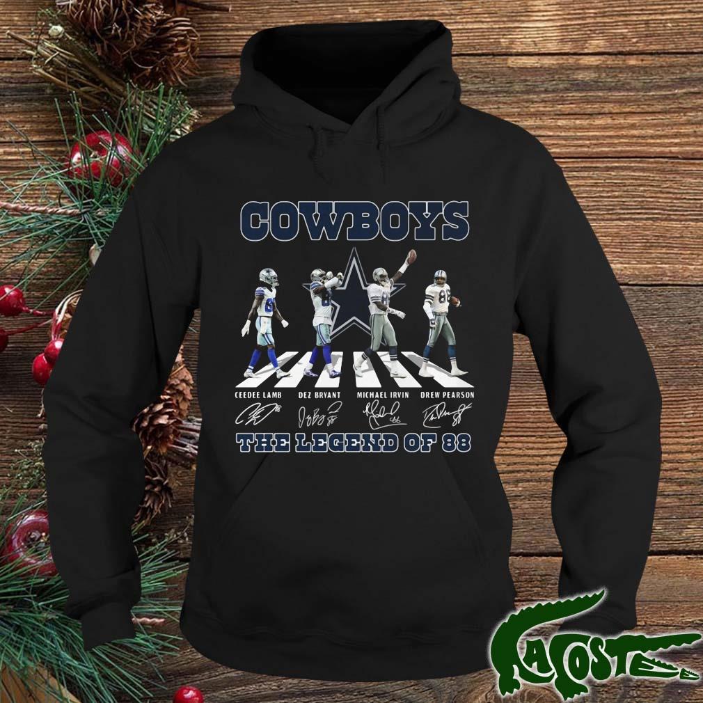 Dallas Cowboys Abbey Road the legend of 88 signatures shirt, hoodie,  sweater, long sleeve and tank top