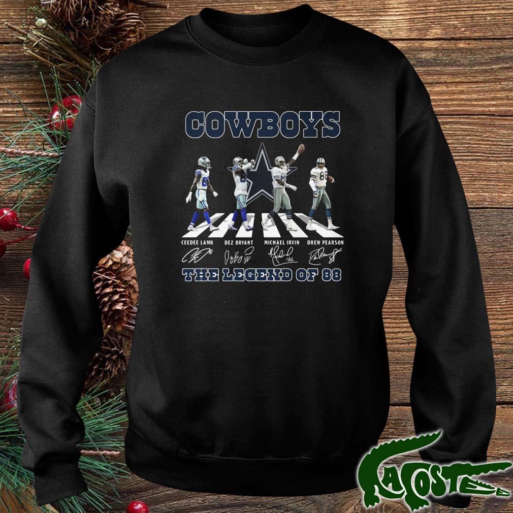 Dallas Cowboys Abbey Road the legend of 88 signatures shirt, hoodie,  sweater, long sleeve and tank top