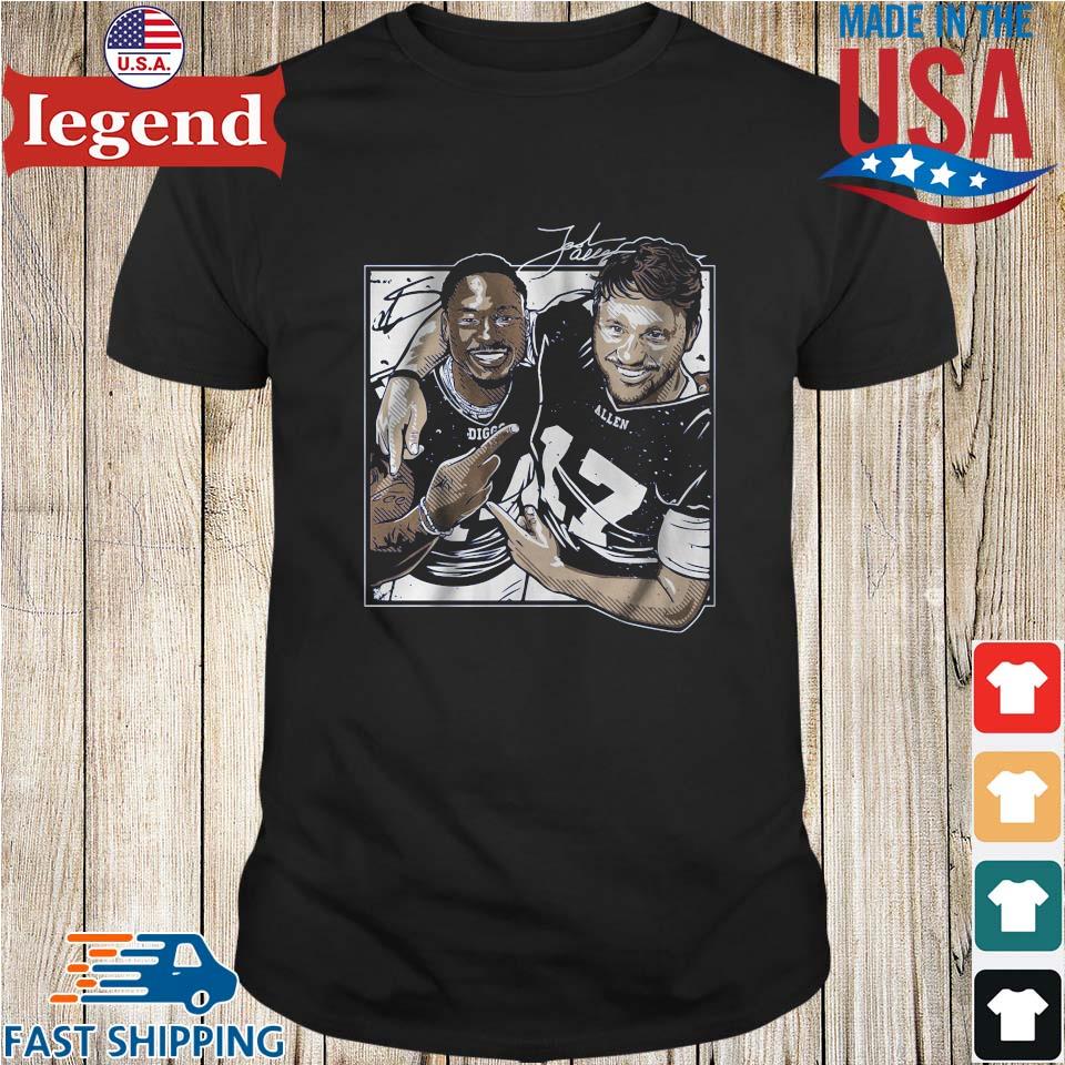 Buffalo Bills Stefon Diggs And Josh Allen Signatures Shirt, hoodie,  sweater, long sleeve and tank top