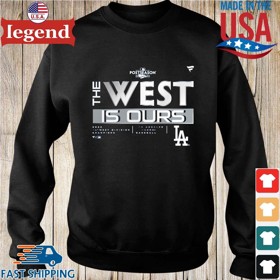 Fanatics Branded Royal Los Angeles Dodgers 2022 NL West Division Champions Locker Room T-Shirt