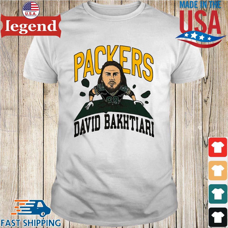 Packers David Bakhtiari Shirt,Sweater, Hoodie, And Long Sleeved, Ladies,  Tank Top