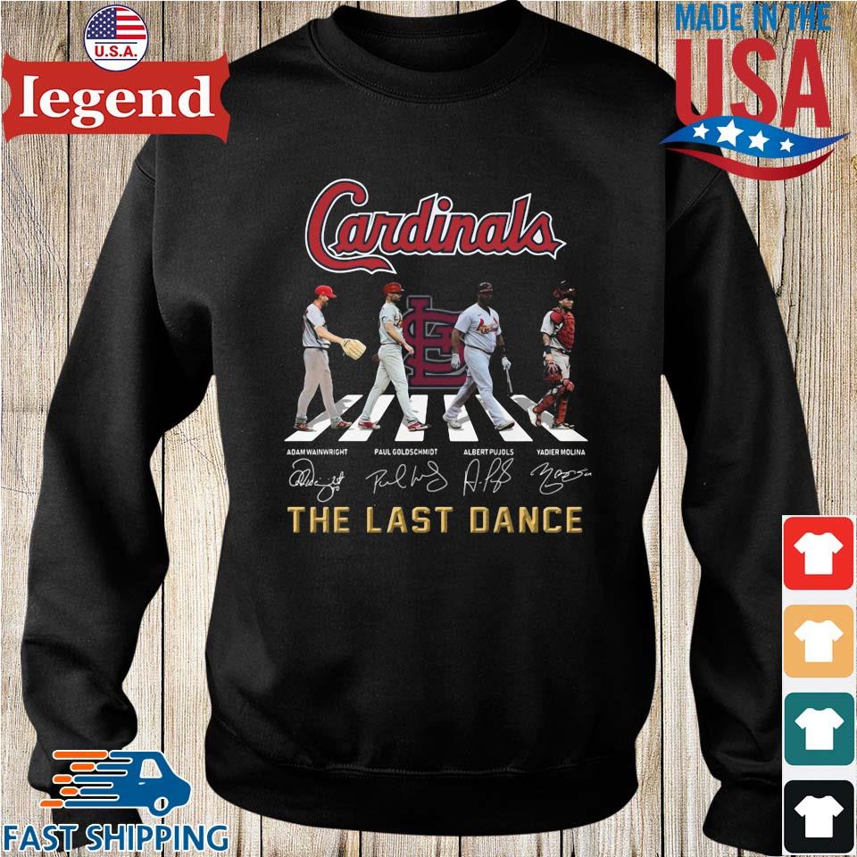 St Louis Cardinals Abbey Road Signatures The Last Dance 2022 Shirt