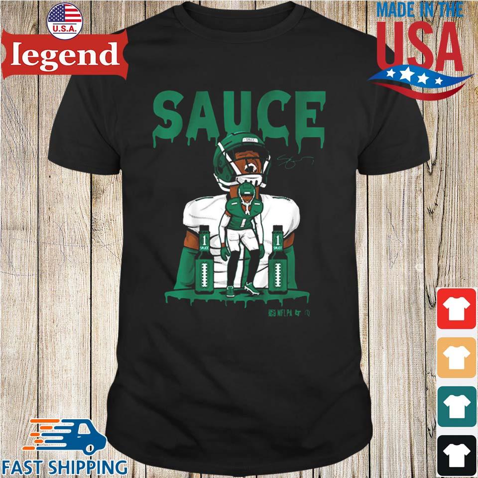 AHMAD SAUCE GARDNER NEW YORK JETS T-SHIRT REGULAR OR DRIP STYLE FREE  SHIPPING |