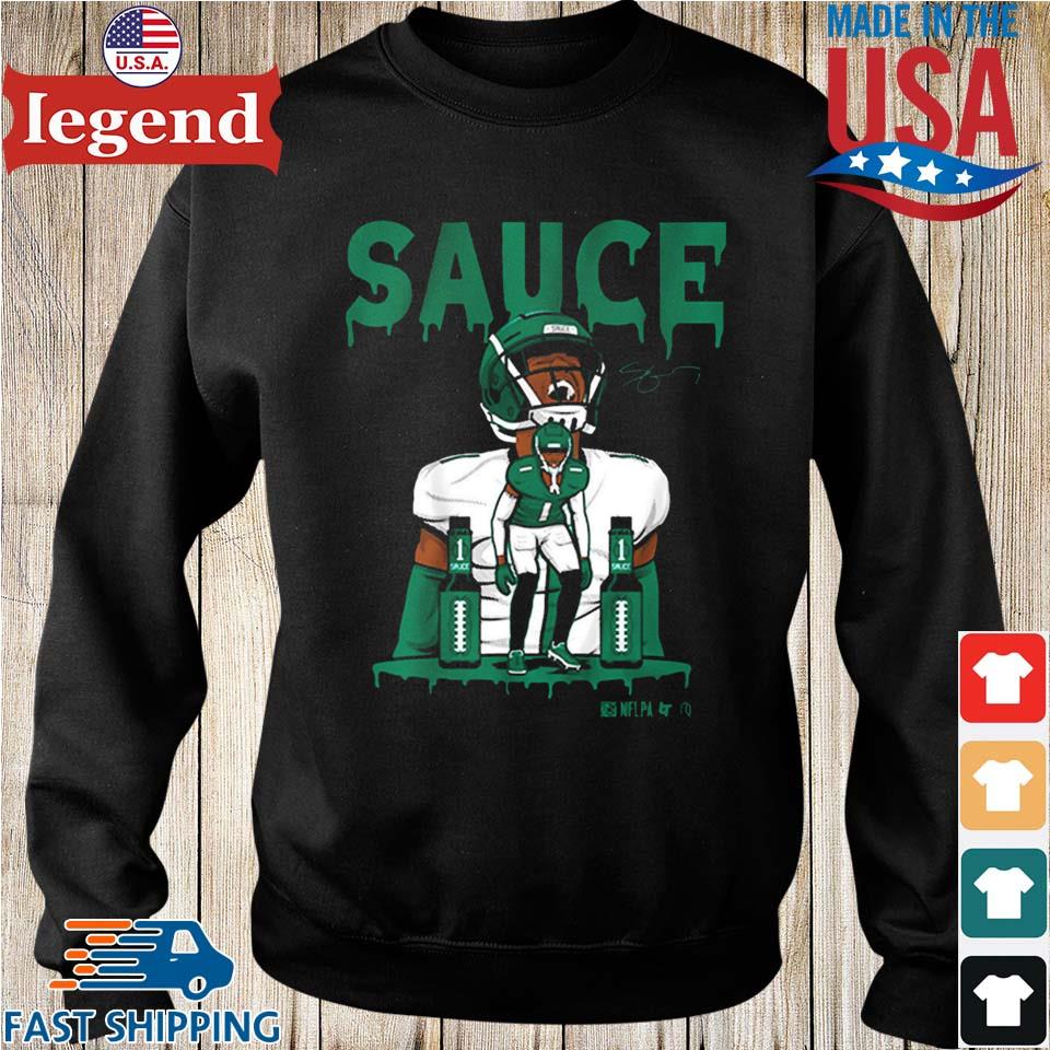 AHMAD SAUCE GARDNER NEW YORK JETS T-SHIRT REGULAR OR DRIP STYLE FREE  SHIPPING