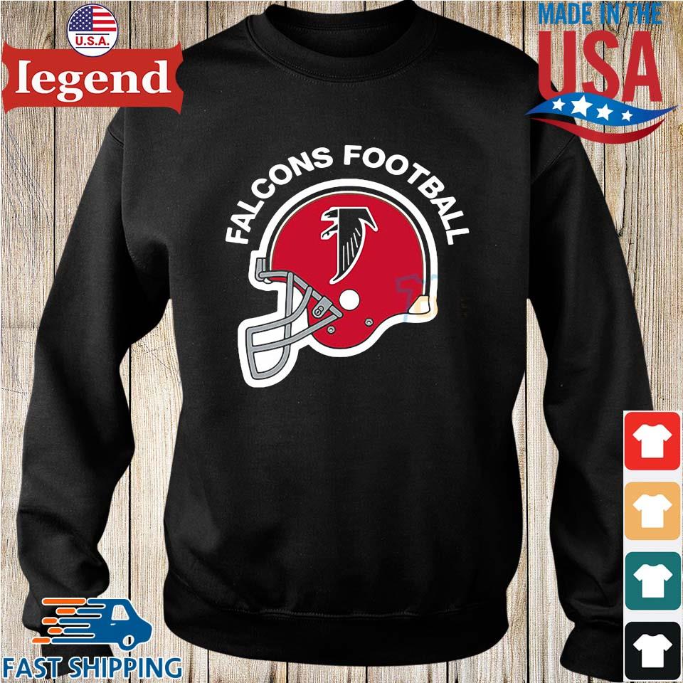 Atlanta falcons big helmet shirt, hoodie, sweater, long sleeve and