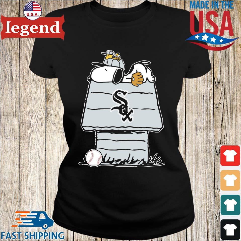Chicago White Sox Baseball Snoopy And Woodstock The Peanuts 2022 Shirt,Sweater,  Hoodie, And Long Sleeved, Ladies, Tank Top