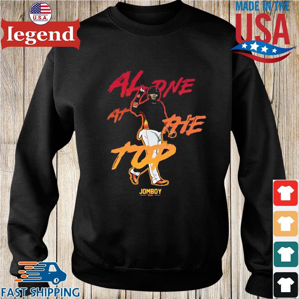 Houston Astros Jeremy Peña Alone At The Top Shirt - Teespix