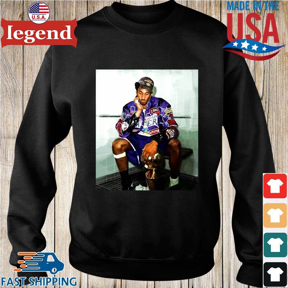 Lamar Odom Wearing Kobe Bryant 2001 Nba Finals Long Sleeves T Shirt Sweater Hoodie And Long Sleeved Ladies Tank Top