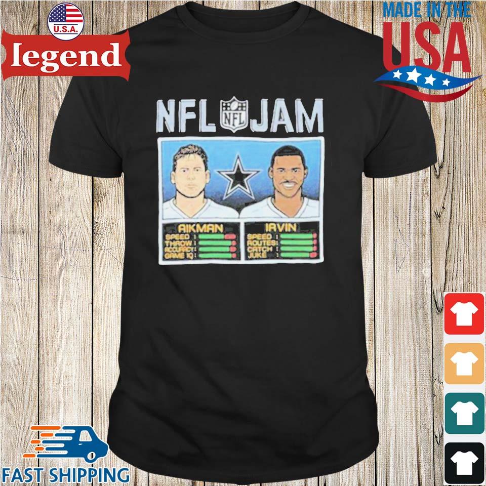 NFL Jam Cowboys Aikman And Irvin 2022 shirt, hoodie, sweater, long