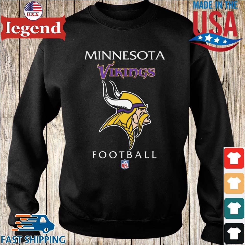 Vintage 80s Minnesota Vikings Shirt, Nfl Football Tee Tops Long Sleeve