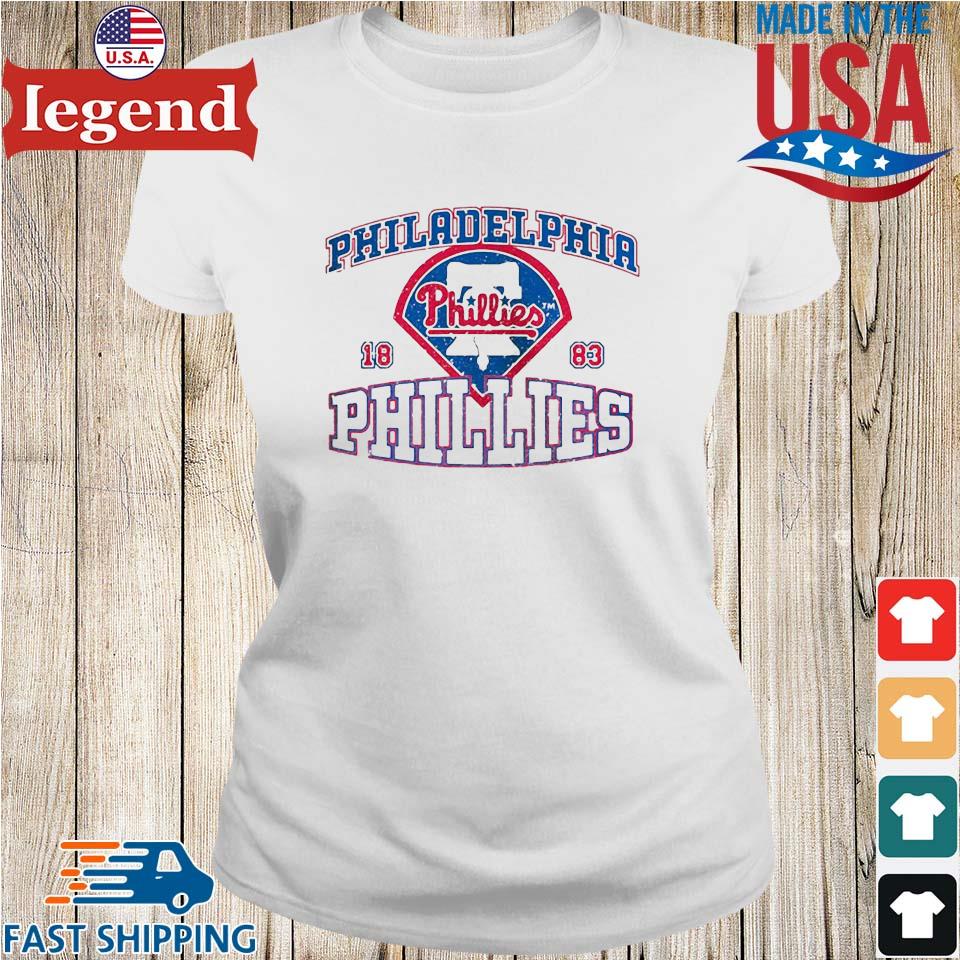 Vintage Philadelphia Phillies Since 1883 Baseball Club Sweatshirt