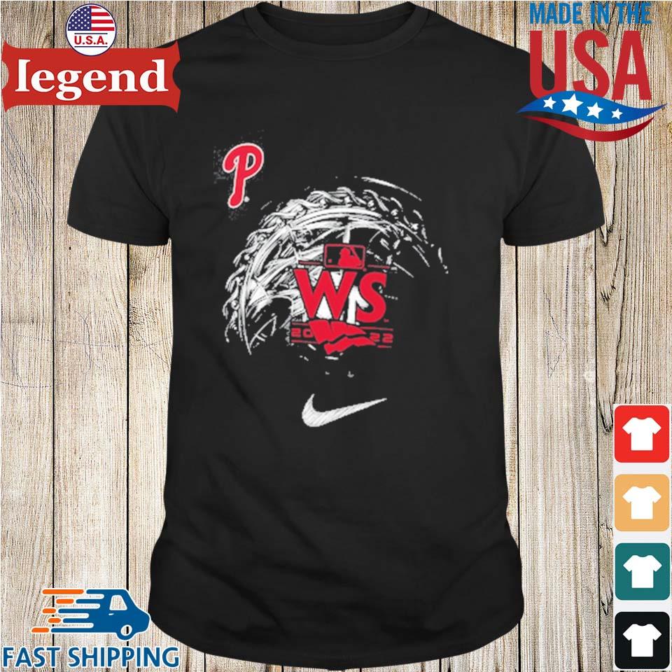 Nike Philadelphia Phillies Red Logo Legend Short Sleeve T Shirt