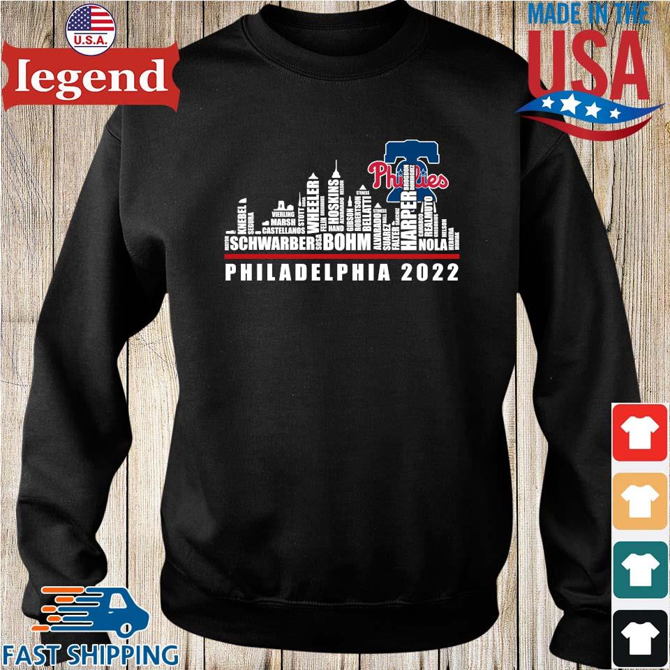 Philadelphia Phillies Logo Player Names 2022 shirt, hoodie