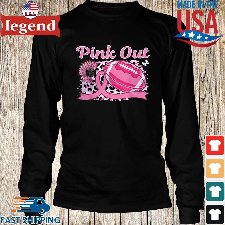 Breast Cancer Pink Out Falcons Football Shirt, hoodie, longsleeve