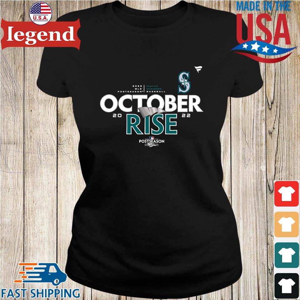 October Rise Mariners Postseason Locker Room Shirt