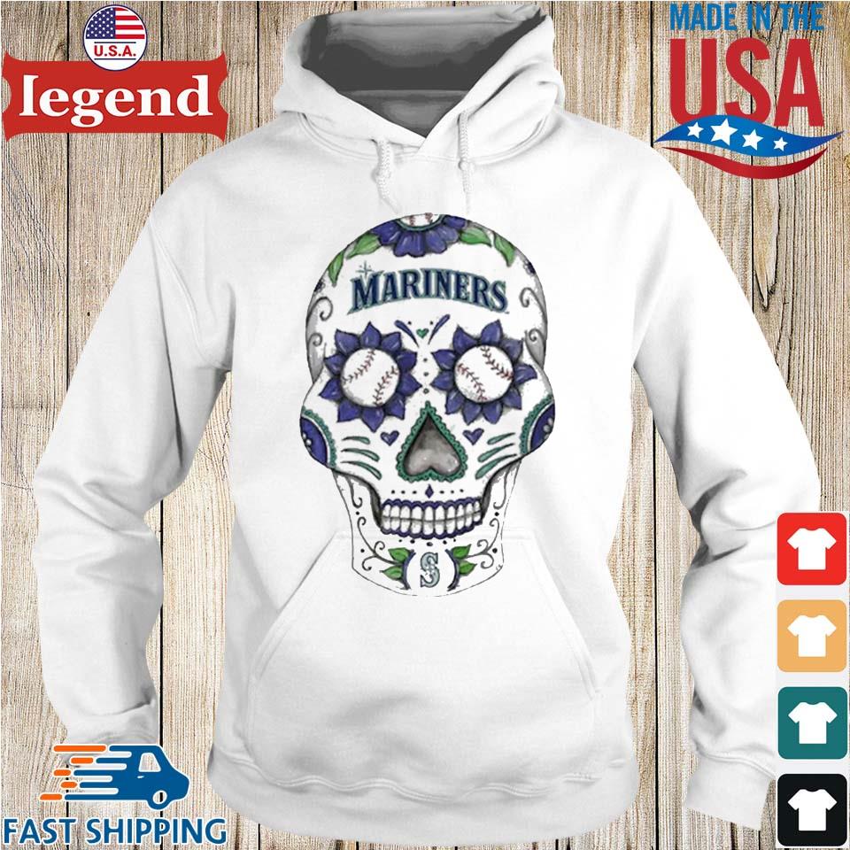 Seattle mariners skull 2022 postseason shirt, hoodie, sweater, long sleeve  and tank top