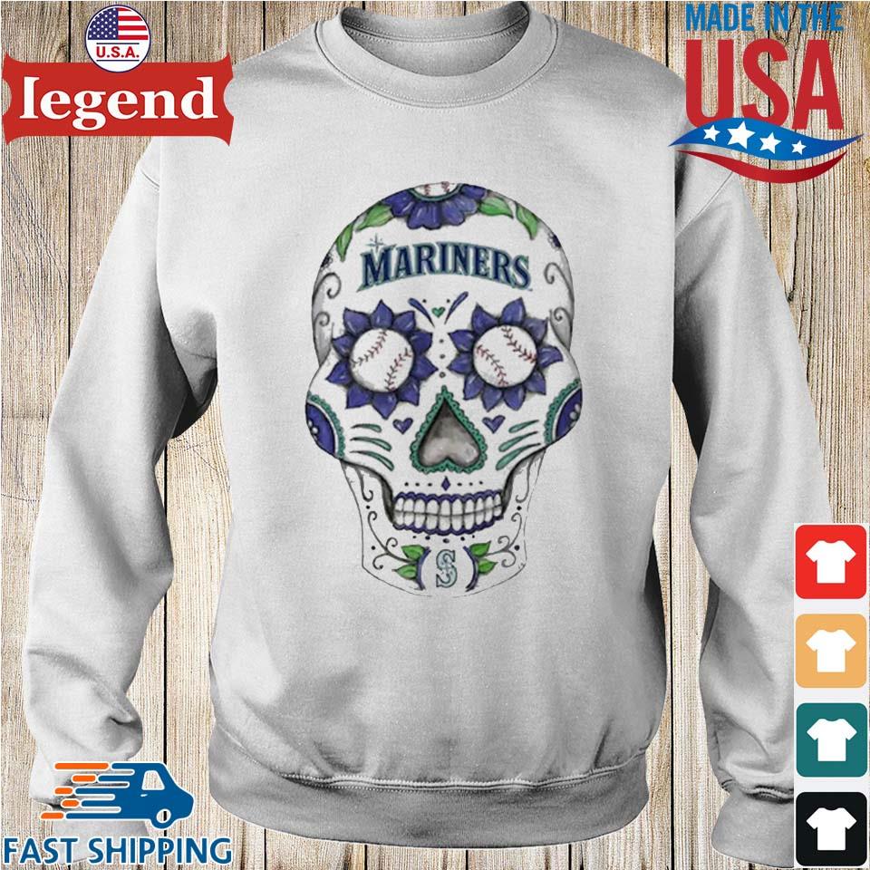 Seattle Mariners Skull 2022 Postseason shirt,Sweater, Hoodie, And Long  Sleeved, Ladies, Tank Top