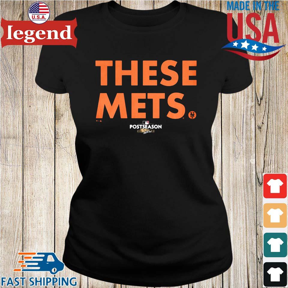 These Mets New York Mets Postseason 2022 logo T-shirt