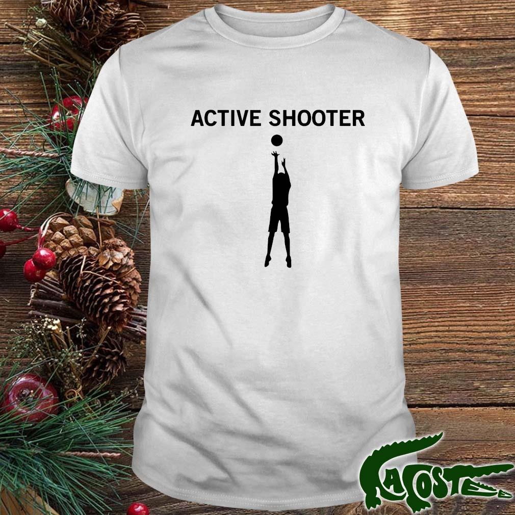 Active Shooter Basketball Lovers T-Shirt