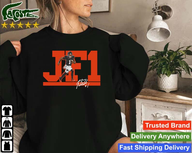 Justin Fields Chicago Bears JF1 Signature Shirt, hoodie, sweater, long  sleeve and tank top