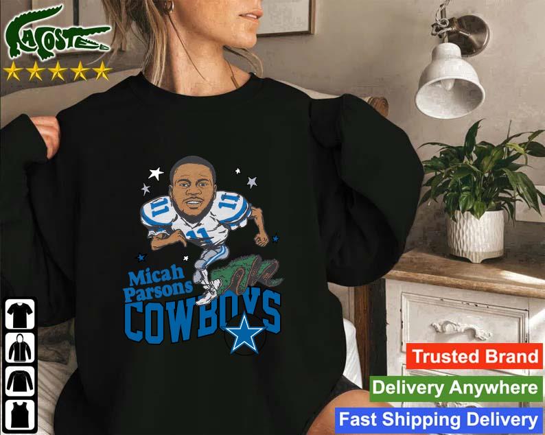 Official Micah parsons navy Dallas Cowboys player T-shirt, hoodie, tank  top, sweater and long sleeve t-shirt