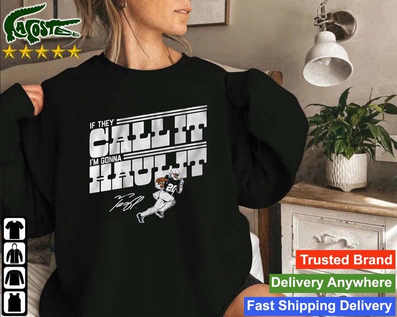 Dallas Cowboys Tony Pollard Call It Haul It Signature Shirt,Sweater,  Hoodie, And Long Sleeved, Ladies, Tank Top