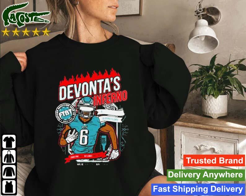 Devonta Smith Shirt Devonta's Inferno Philadelphia Eagles Gift -  Personalized Gifts: Family, Sports, Occasions, Trending