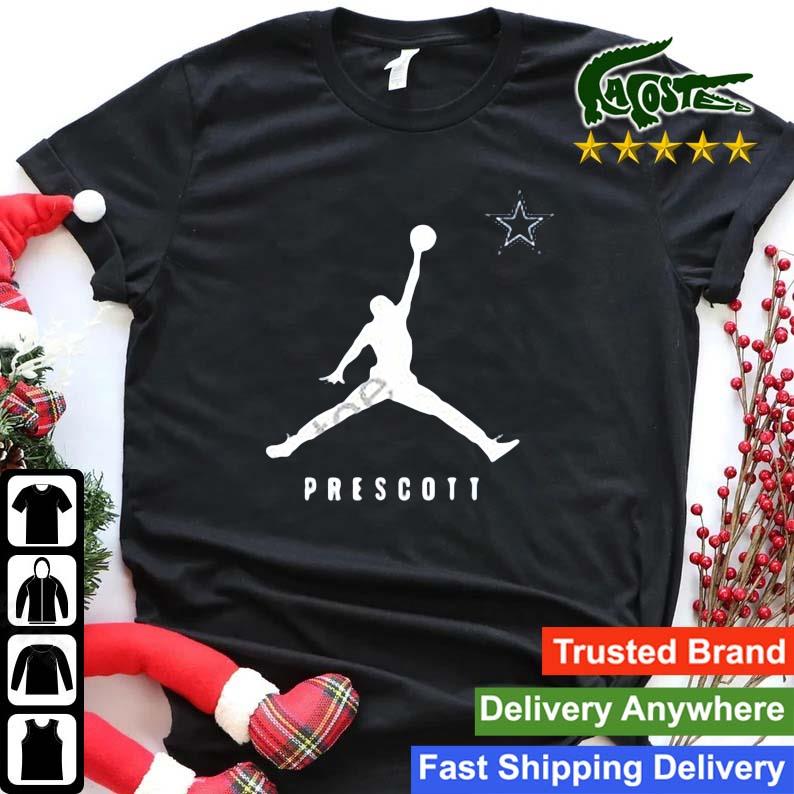 Dak Prescott Dallas Cowboys Jordan Brand Name & Number T-Shirt