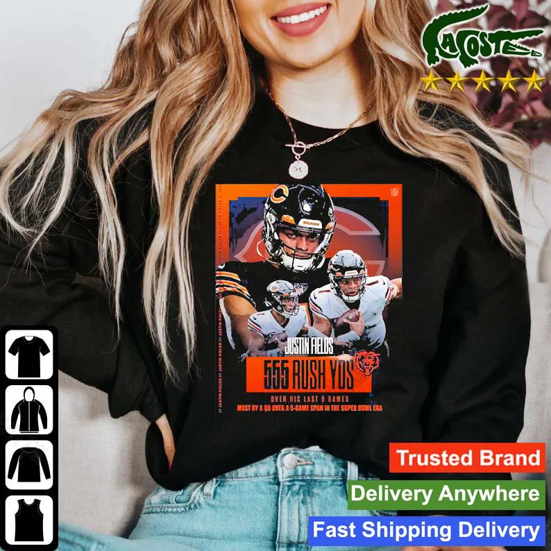 Justin Fields Chicago Bears all time shirt, hoodie, sweater, long sleeve  and tank top