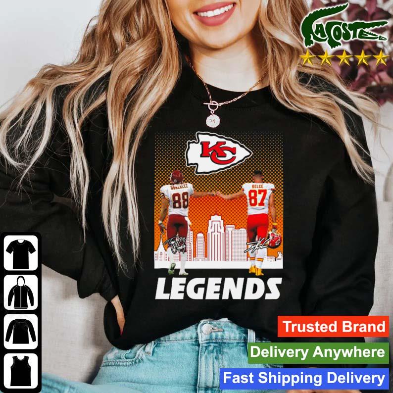 teefefe on X: Kansas city Chiefs tony gonzalez travis kelce city  signatures Shirt Buy link:  Home:    / X