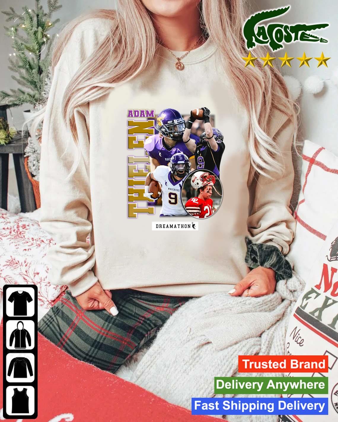Minnesota Vikings Justin Jefferson Adam Thielen 90S Football Shirt,Sweater,  Hoodie, And Long Sleeved, Ladies, Tank Top