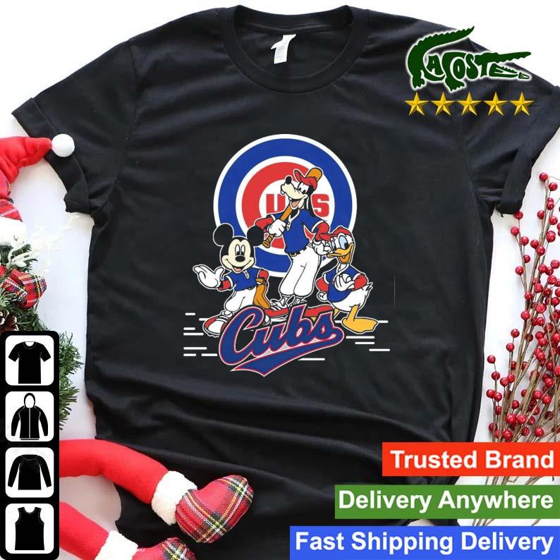 Mickey And Chicago Cubs Shirt