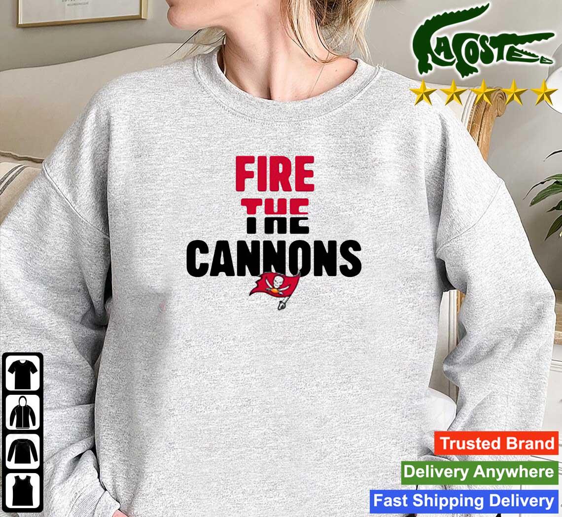 Fire The Cannons Logo Tampa Bay Buccaneers T-shirt, hoodie, sweater, long  sleeve and tank top