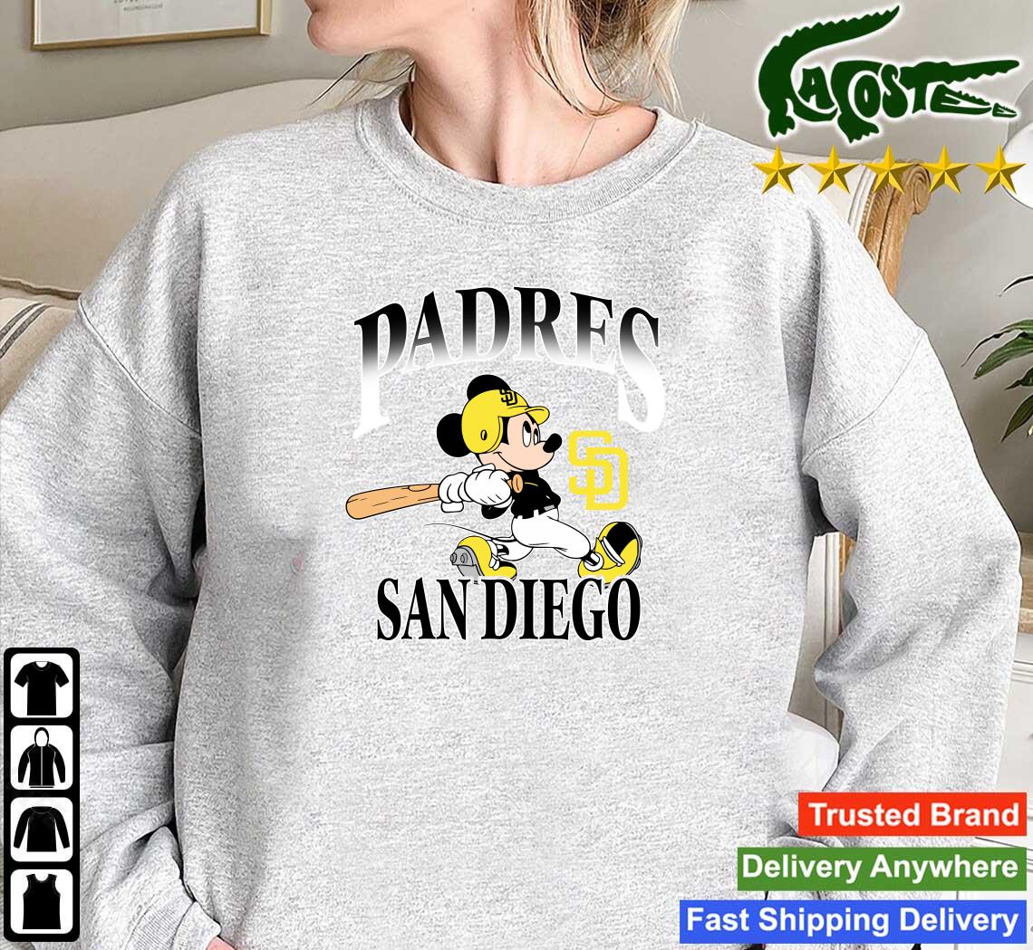 San Diego Padres Mickey Mouse Game Day Shirt,Sweater, Hoodie, And Long  Sleeved, Ladies, Tank Top