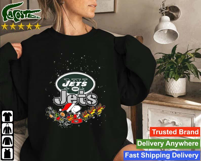 Santa Snoopy Riders Woodstock Merry Christmas New York Jets Sweater, hoodie,  sweater, long sleeve and tank top