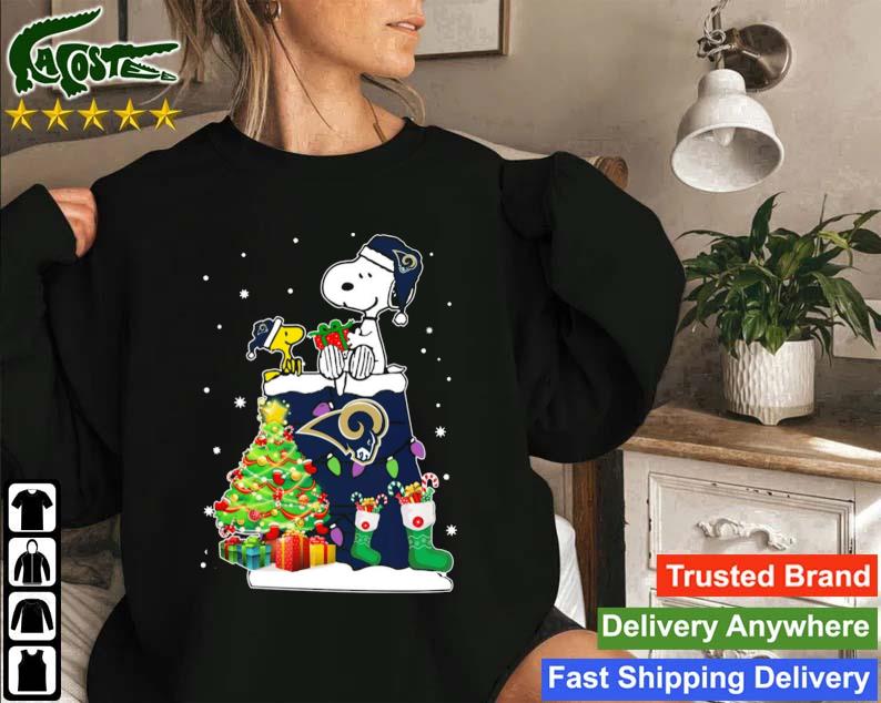 Snoopy Los Angeles Rams Christmas shirt, hoodie, sweater, long