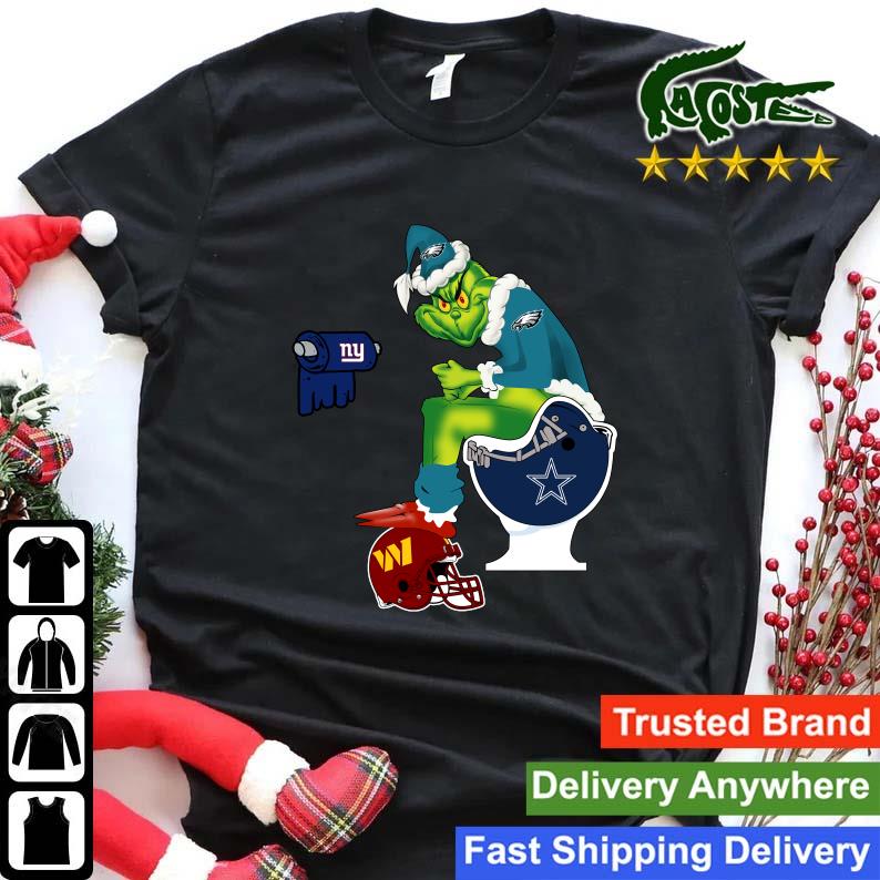 Grinch Philadelphia Eagles Toilet Paper New York Giants shirt