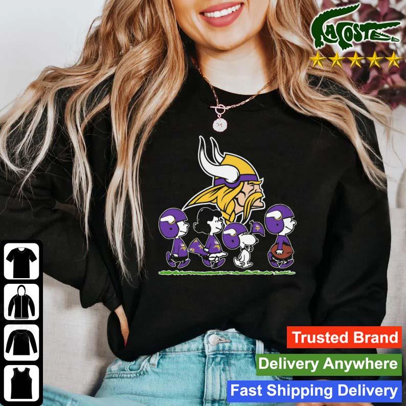 Snoopy Minnesota Vikings Sweatshirt 