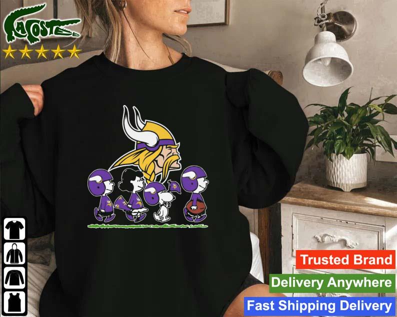 Snoopy And Friends Minnesota Vikings Shirt - High-Quality Printed Brand