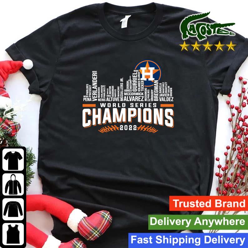 The Skyline Houston Astros World Series Champions 2022 Men's Shirt,Sweater,  Hoodie, And Long Sleeved, Ladies, Tank Top